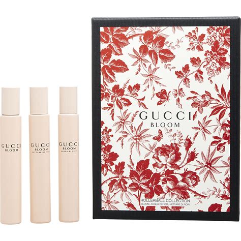 gucci bloom rollerball collection set|gucci bloom intense gift set.